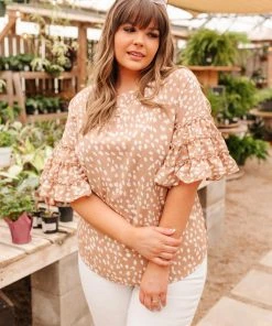 Ave Shops Sunset Chaser Spotted Top