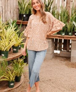 Ave Shops Sunset Chaser Spotted Top