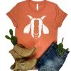 The Cinchy Cowgirl CLOSEOUT- Sunset Goat Short Sleeve Graphic Tee