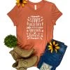 The Cinchy Cowgirl CLOSEOUT- Sunset Grateful Heart Graphic Tee CLEARANCE GRAPHICS