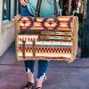 Hopofly Handbags & Wallets Sunset Hues Aztec Weekender Bag
