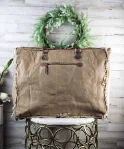 Hopofly Handbags & Wallets Sunset Hues Aztec Weekender Bag