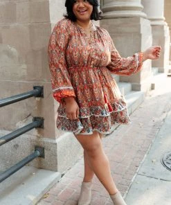 Ave Shops Dresses, Rompers, Jumpsuits Sunset Meadow Dress