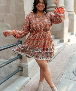 Ave Shops Dresses, Rompers, Jumpsuits Sunset Meadow Dress