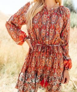 Ave Shops Dresses, Rompers, Jumpsuits Sunset Meadow Dress