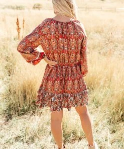 Ave Shops Dresses, Rompers, Jumpsuits Sunset Meadow Dress