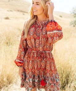 Ave Shops Dresses, Rompers, Jumpsuits Sunset Meadow Dress