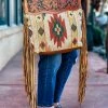 Myra Sunshine Days Aztec Fringe Handbag