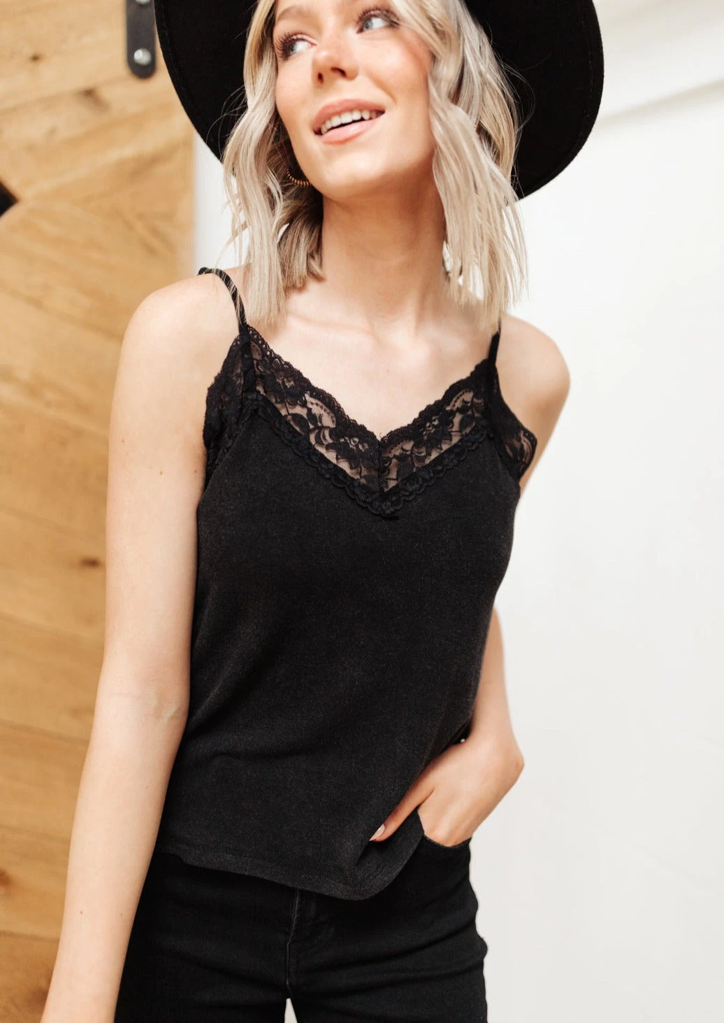 Ave Shops Sweet Fling Lace Top in Black - Elegant & Stylish Women's Blouse 3 Ave Shops Sweet Fling Lace Top In Black