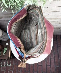 Hopofly Handbags & Wallets Sweet Serape Cowhide Backpack