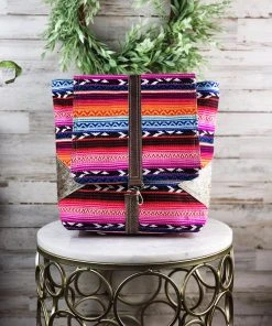 Hopofly Handbags & Wallets Sweet Serape Cowhide Backpack