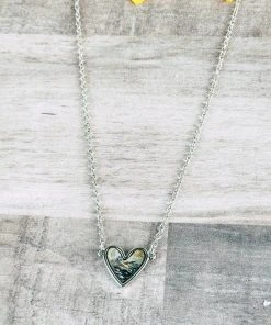 Blue Tortoise Sweetheart Necklace Jewelry