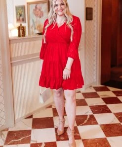Ave Shops Sweetheart's Dress In Red Dresses, Rompers, Jumpsuits
