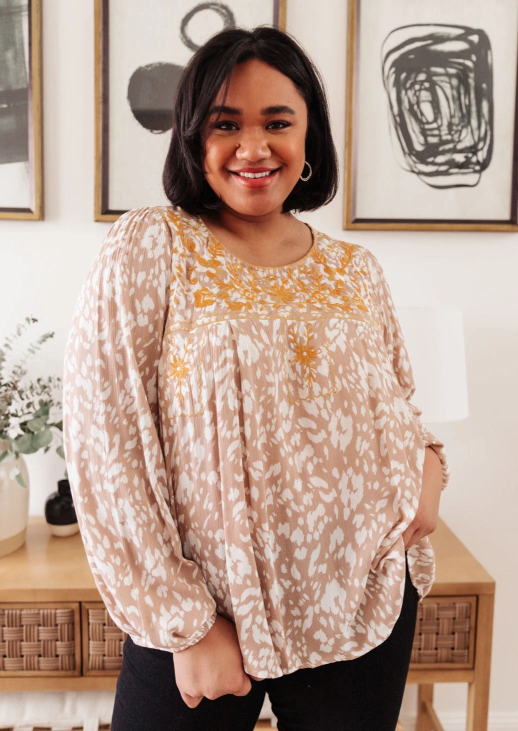 Ave Shops Take Me Anywhere Top | Stylish Long Sleeve Tops for Women | Casual & Comfortable Blouse 3 Ave Shops Take Me Anywhere Top Clothing