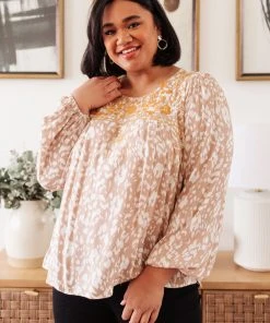 Ave Shops Take Me Anywhere Top | Stylish Long Sleeve Tops for Women | Casual & Comfortable Blouse 26 Ave Shops Take Me Anywhere Top Clothing