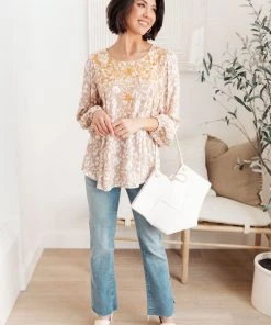 Ave Shops Take Me Anywhere Top | Stylish Long Sleeve Tops for Women | Casual & Comfortable Blouse 21 Ave Shops Take Me Anywhere Top Clothing