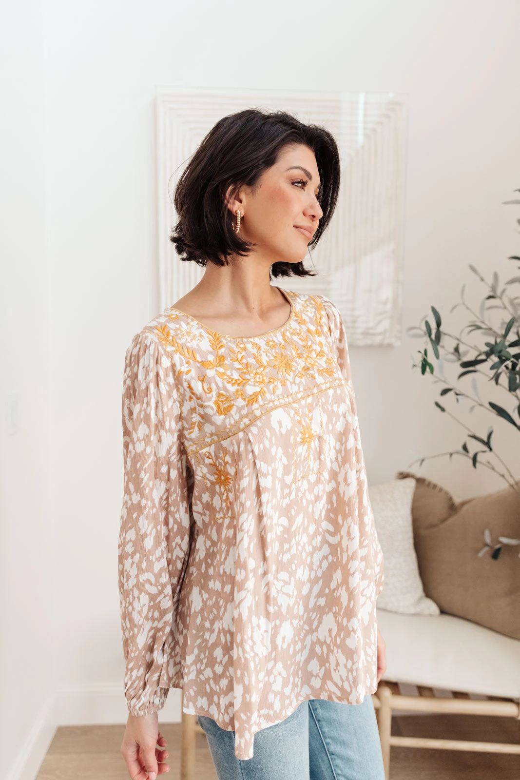 Ave Shops Take Me Anywhere Top | Stylish Long Sleeve Tops for Women | Casual & Comfortable Blouse 16 Ave Shops Take Me Anywhere Top Clothing