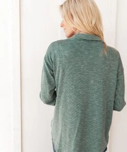 Ave Shops Take Me Back Shacket In Vintage Olive