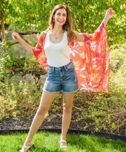 Ave Shops Take Me Tropical Kimono