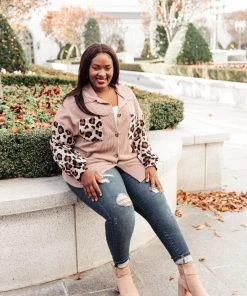 Ave Shops Clothing Take On Me Shacket In Mocha