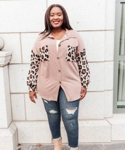 Ave Shops Clothing Take On Me Shacket In Mocha