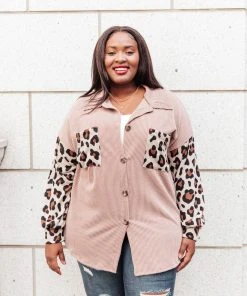 Ave Shops Clothing Take On Me Shacket In Mocha