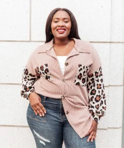 Ave Shops Clothing Take On Me Shacket In Mocha