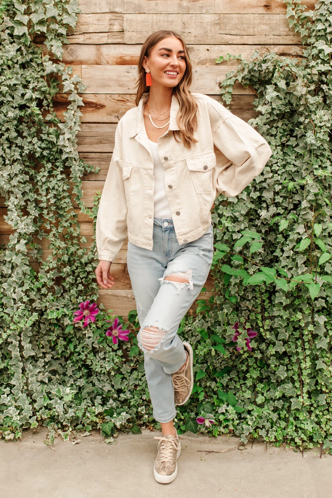 Ave Shops Take The Train Denim Jacket - Stylish Outerwear for Women 6 Ave Shops Take The Train Denim Jacket