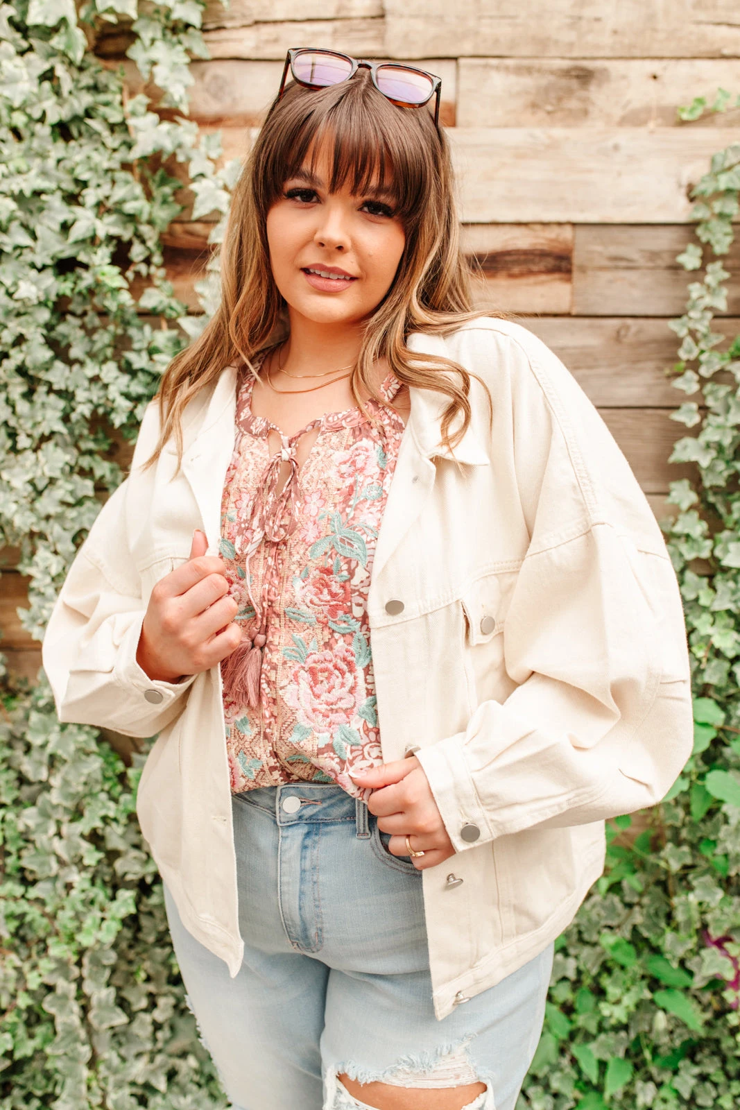 Ave Shops Take The Train Denim Jacket - Stylish Outerwear for Women 16 Ave Shops Take The Train Denim Jacket