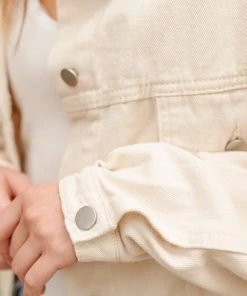 Ave Shops Take The Train Denim Jacket - Stylish Outerwear for Women 52 Ave Shops Take The Train Denim Jacket