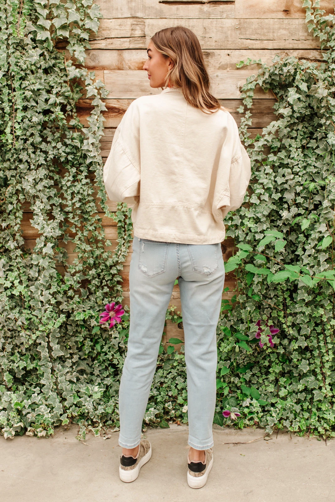 Ave Shops Take The Train Denim Jacket - Stylish Outerwear for Women 21 Ave Shops Take The Train Denim Jacket