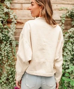 Ave Shops Take The Train Denim Jacket - Stylish Outerwear for Women 54 Ave Shops Take The Train Denim Jacket