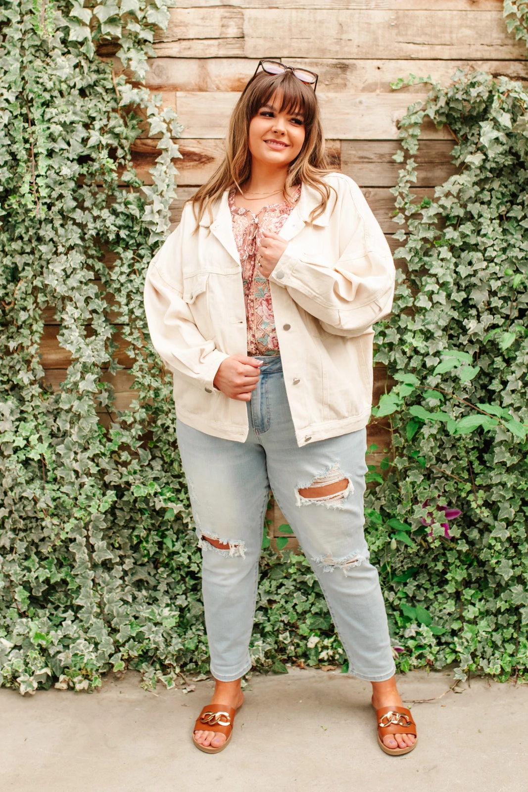 Ave Shops Take The Train Denim Jacket - Stylish Outerwear for Women 13 Ave Shops Take The Train Denim Jacket