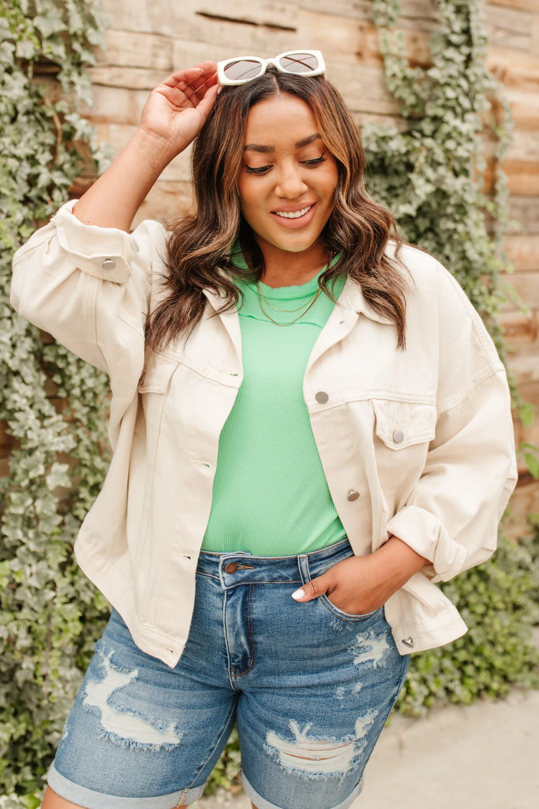 Ave Shops Take The Train Denim Jacket - Stylish Outerwear for Women 15 Ave Shops Take The Train Denim Jacket