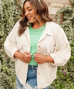 Ave Shops Take The Train Denim Jacket - Stylish Outerwear for Women 36 Ave Shops Take The Train Denim Jacket