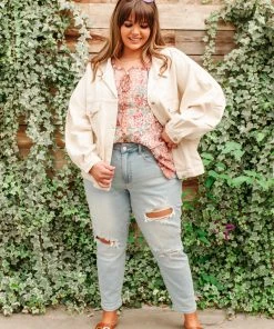 Ave Shops Take The Train Denim Jacket - Stylish Outerwear for Women 47 Ave Shops Take The Train Denim Jacket