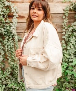 Ave Shops Take The Train Denim Jacket - Stylish Outerwear for Women 50 Ave Shops Take The Train Denim Jacket