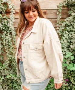 Ave Shops Take The Train Denim Jacket - Stylish Outerwear for Women 51 Ave Shops Take The Train Denim Jacket