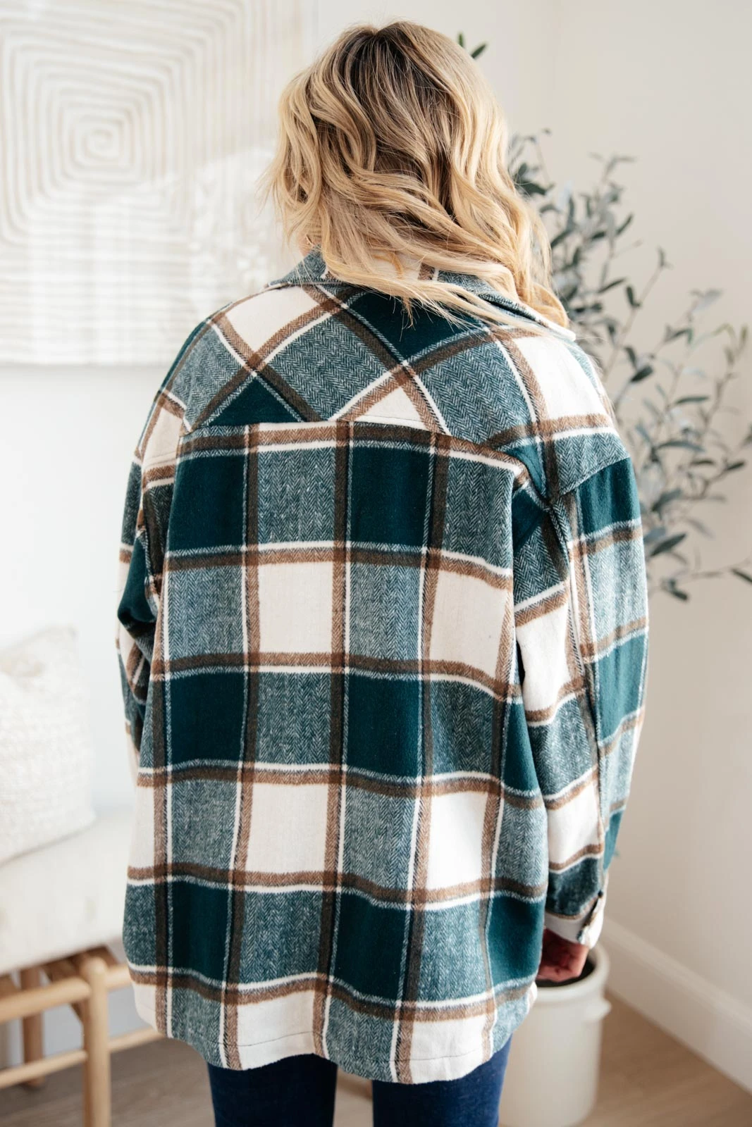 Ave Shops Long Sleeve Tall Pines Plaid Shacket - Stylish Cardigan for Women 15 Ave Shops Long Sleeve Tops Tall Pines Plaid Shacket