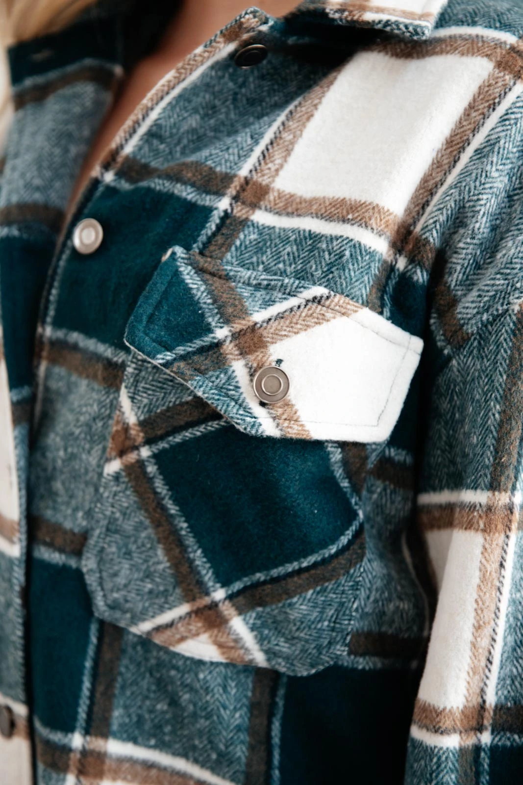 Ave Shops Long Sleeve Tall Pines Plaid Shacket - Stylish Cardigan for Women 9 Ave Shops Long Sleeve Tops Tall Pines Plaid Shacket