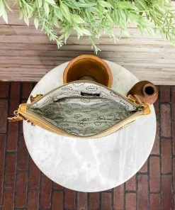 Myra Pastel Hair-On Cowhide Crossbody Handbag Handbags & Wallets