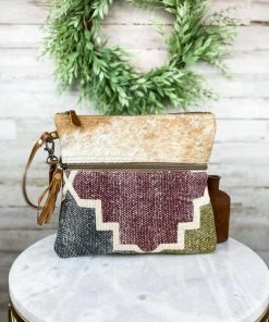 Myra Pastel Hair-On Cowhide Crossbody Handbag Handbags & Wallets