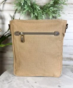 Sixtease Tan Vintage Desert Crossbody Handbag Handbags & Wallets