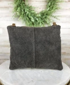 Myra Handbags & Wallets Tan & Blue Western Rug Crossbody