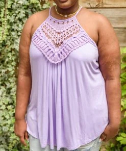 Ave Shops Taste Of Bliss Tank In Purple