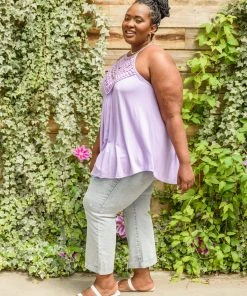 Ave Shops Taste Of Bliss Tank In Purple