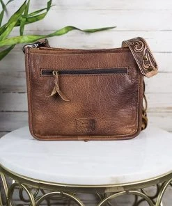 American Darling Temple Tooled Small Crossbody Handbag Handbags & Wallets