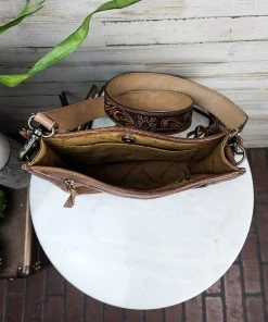 American Darling Temple Tooled Small Crossbody Handbag Handbags & Wallets