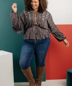 Ave Shops The Busy Body Blouse