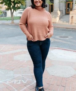 Ave Shops The Kelsey Sweater In Ginger - Cozy Cardigan for Women | Outerwear & Tops 27 Ave Shops The Kelsey Sweater In Ginger